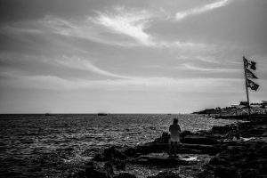 Stiefelabsatz von Italien Apulien