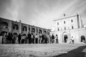 Stiefelabsatz von Italien Apulien