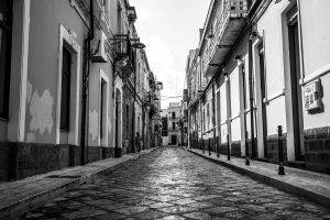 Stiefelabsatz von Italien Apulien