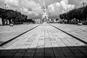 Stiefelabsatz von Italien Apulien