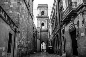 Stiefelabsatz von Italien Apulien