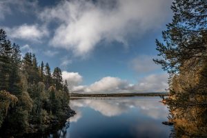 Wanderungen in finnisch Lappland