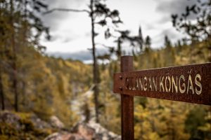Wanderungen in finnisch Lappland