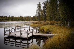Wanderungen in finnisch Lappland