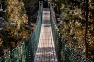 Wanderungen in finnisch Lappland