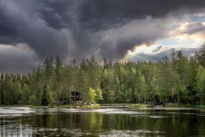 Wanderungen in finnisch Lappland