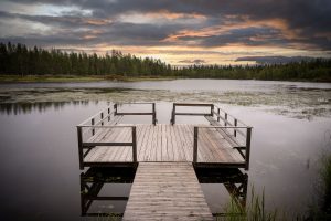 Wanderungen in finnisch Lappland