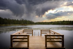 Wanderungen in finnisch Lappland