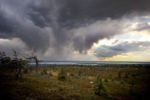 Wanderungen in finnisch Lappland