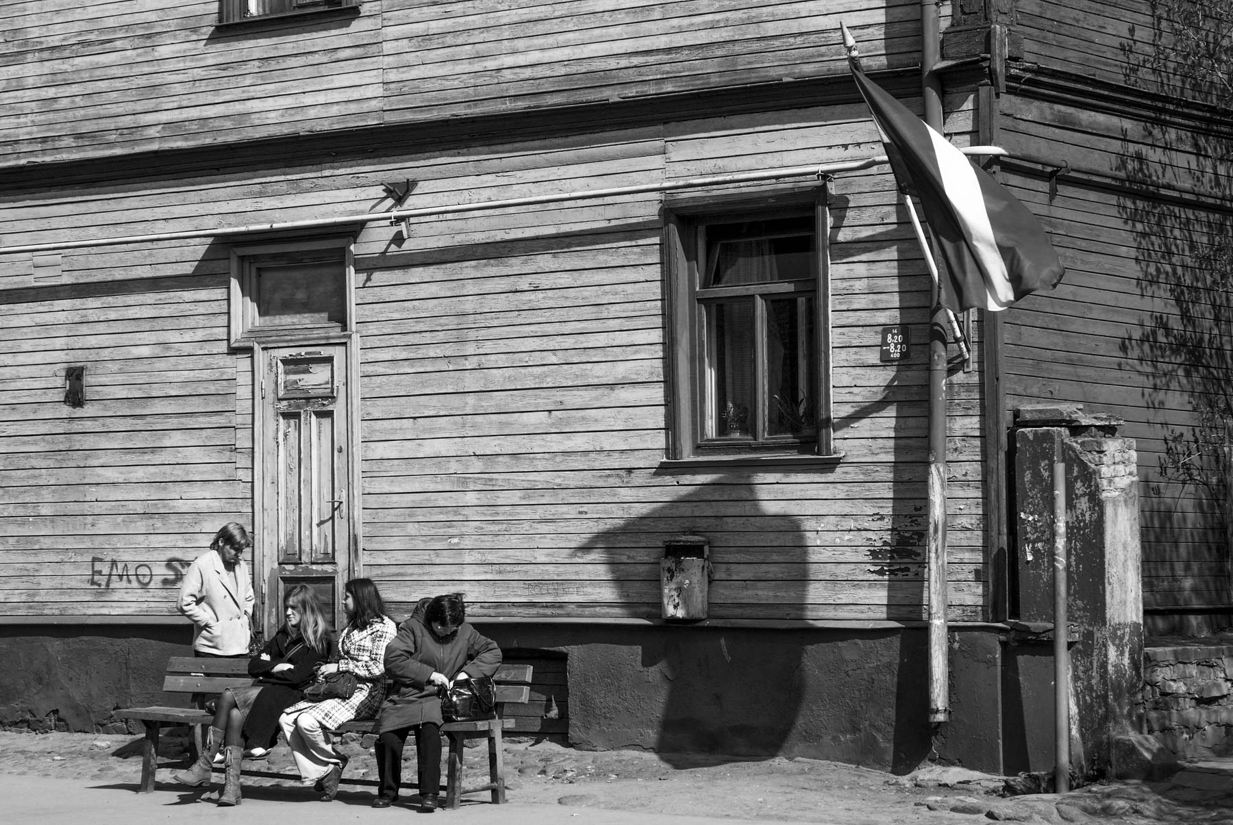 Die ehemalige Sowjet Republik Lettland