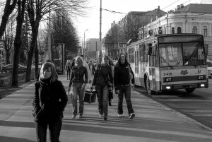 Die ehemalige Sowjet Republik Lettland