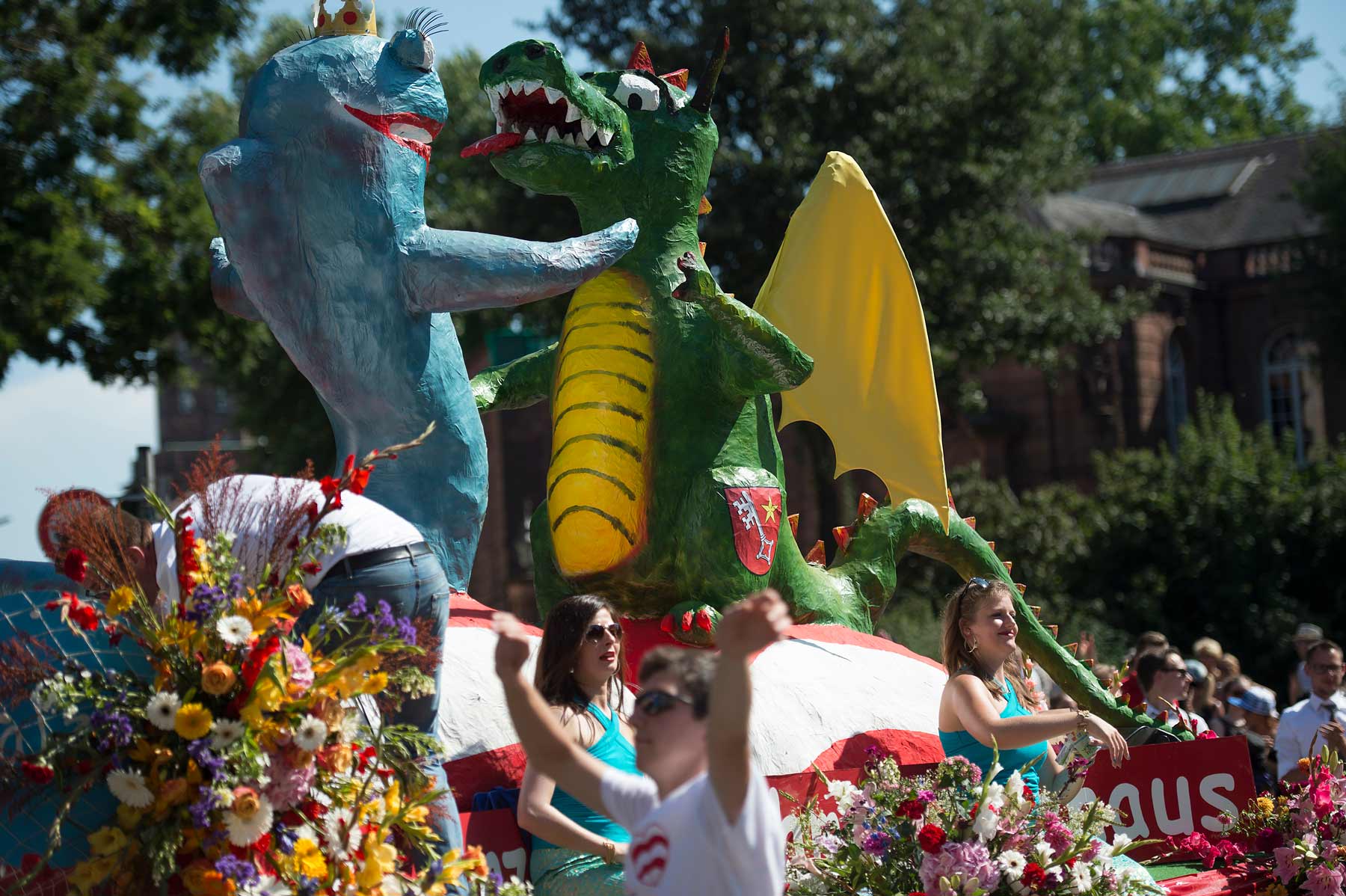Wein- und Volksfest am Rhein