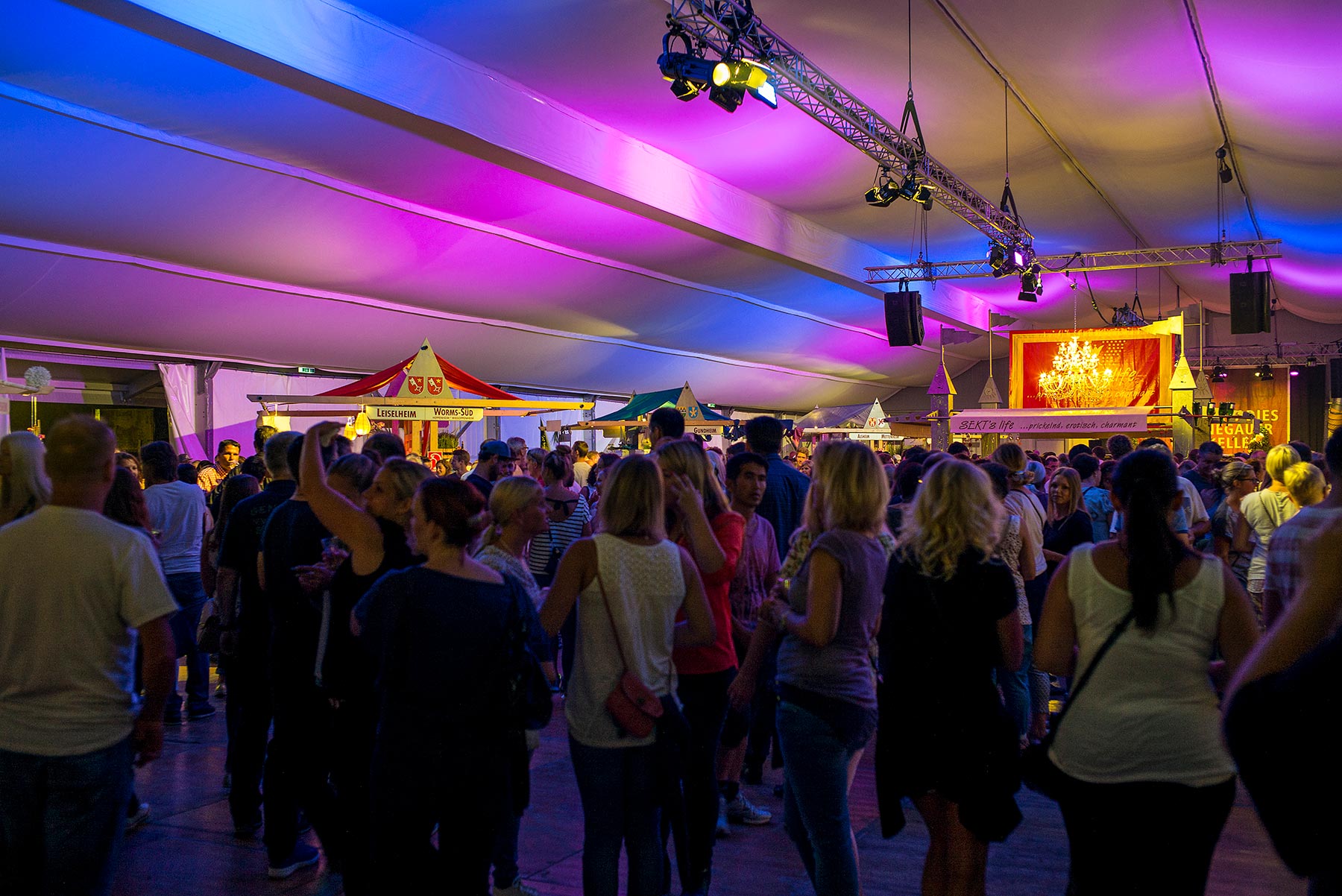 Wein- und Volksfest am Rhein