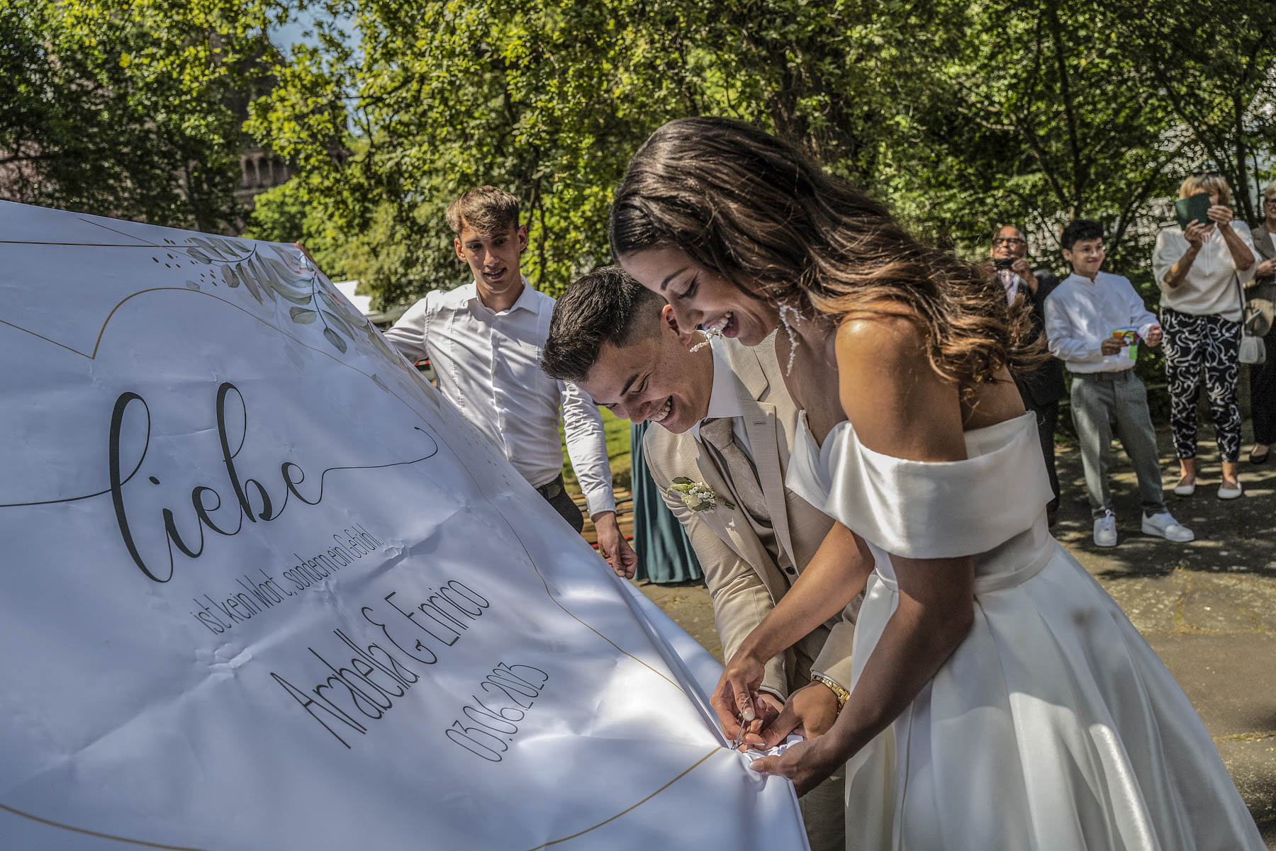 Fotografien am schönsten Tag eines Paares, Hochzeit Wedding und Fotografie