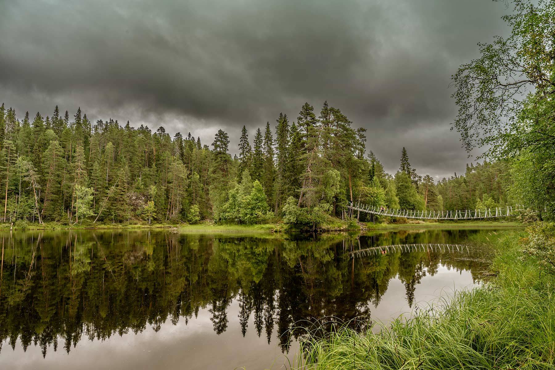 Wanderungen in finnisch Lappland